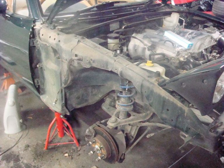 フェンダー外し