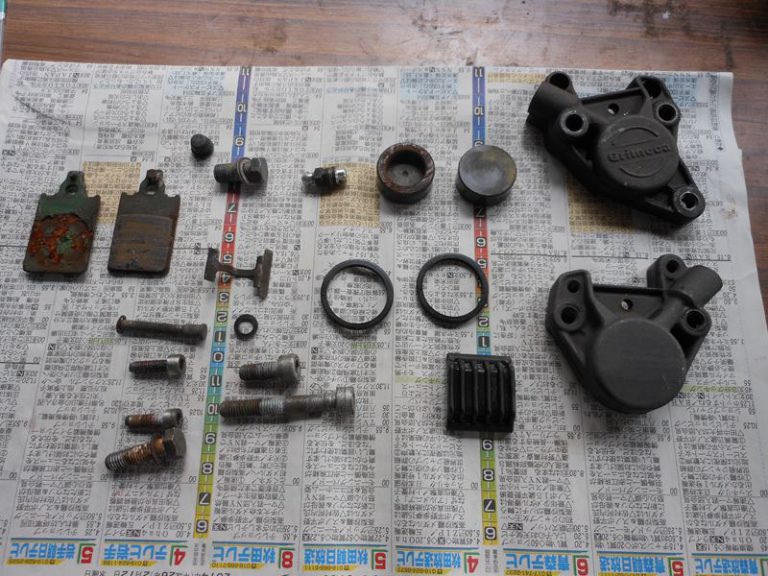 ブレーキオーバーホール記