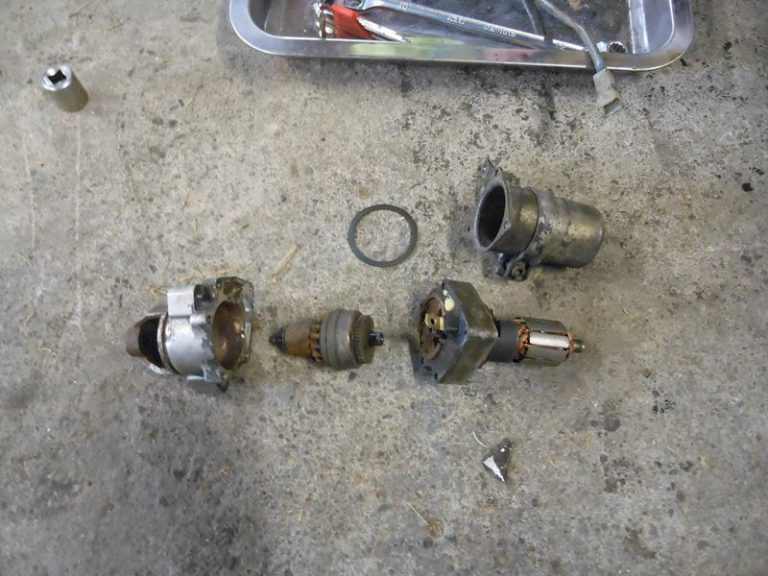 セルモーター修理記