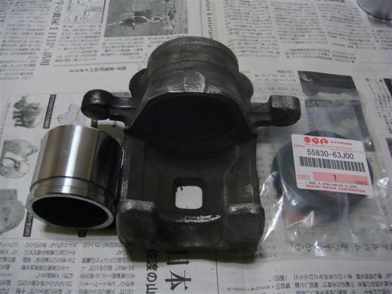 DIYでブレーキオーバーホール（シール交換）