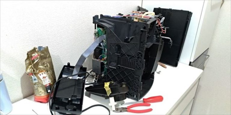 デロンギ　マグニフィカの分解・清掃