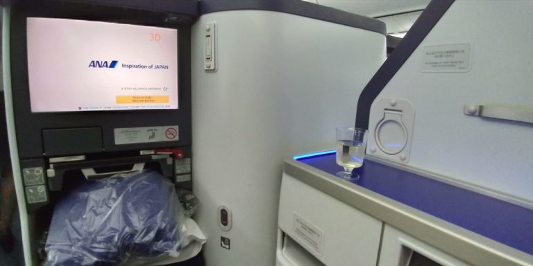 ANA ビジネスクラス旅行記 (787-9) 成田 – インド